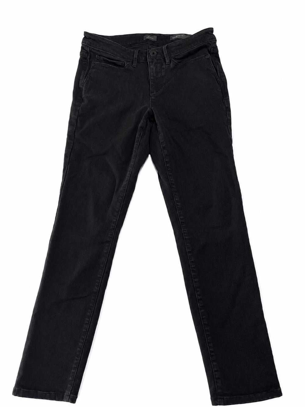 Women’s J Jill Black Straight-Leg Jeans - Classic Everyday Style size 4 - Picture 1 of 7